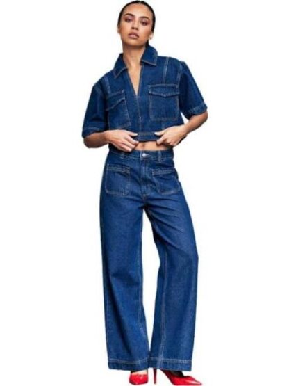 BLUSA MEZCLILLA AZUL INDIGO ATMOSPHERE DNM - Image 2