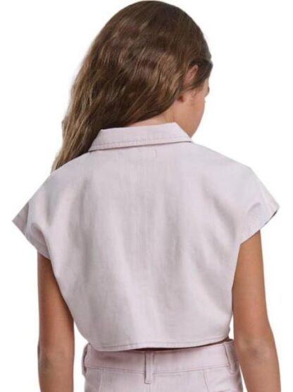 BLUSA MEZCLILLA ROSA HOLLY LAND KIDS - Image 3