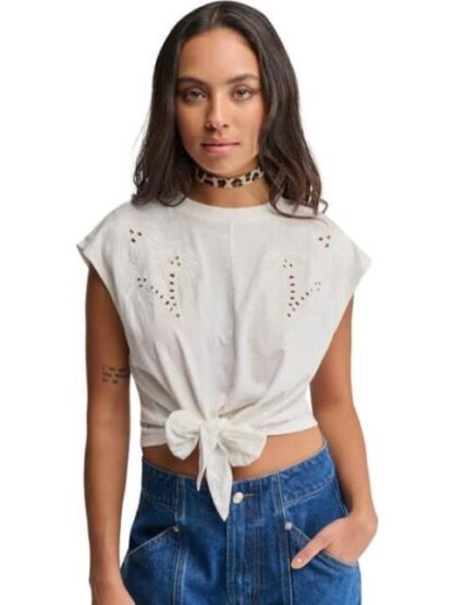 BLUSA NUDO BLANCO HOLLY LAND - Image 2