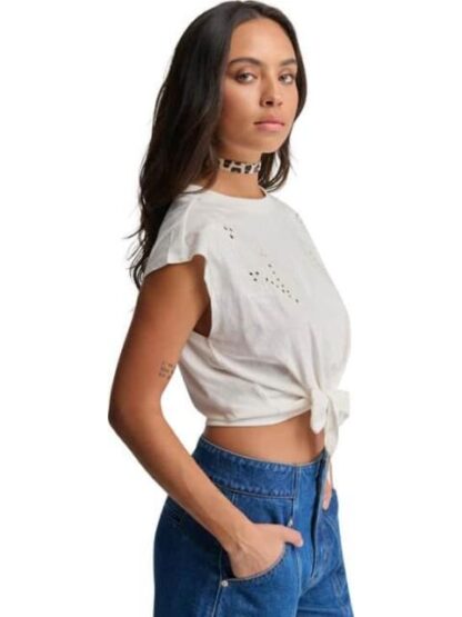 BLUSA NUDO BLANCO HOLLY LAND - Image 3