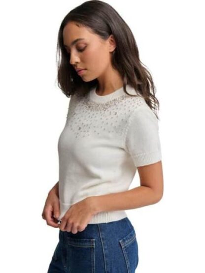 BLUSA PEDRERIA MARFIL SAO PAULO - Image 2