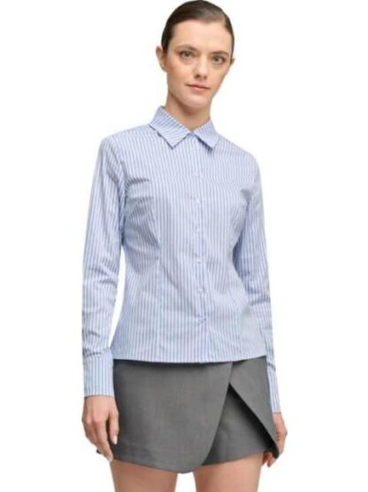BLUSA POPELINA AZUL HOLLY LAND - Image 2