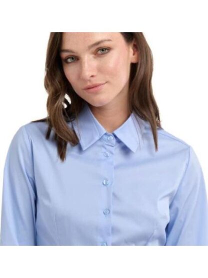 BLUSA POPELINA AZUL HOLLY LAND - Image 4