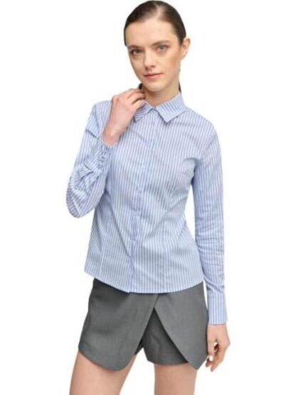 BLUSA POPELINA AZUL HOLLY LAND - Image 4