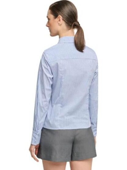 BLUSA POPELINA AZUL HOLLY LAND - Image 6