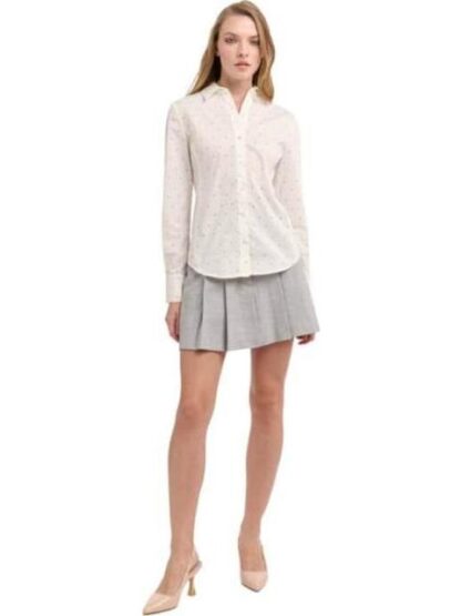 BLUSA POPELINA ESTAMPADA BLANCO HOLLY LAND