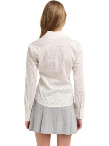 BLUSA POPELINA ESTAMPADA BLANCO HOLLY LAND - Image 6