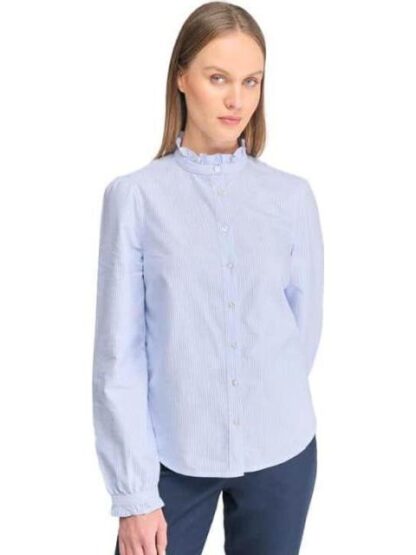 BLUSA POPELINA RAYAS AZUL HOLLY LAND - Image 5