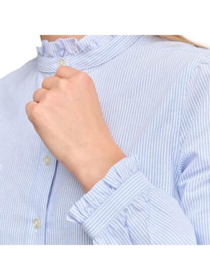 BLUSA POPELINA RAYAS AZUL HOLLY LAND - Image 6