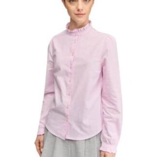 BLUSA POPELINA RAYAS ROSA HOLLY LAND
