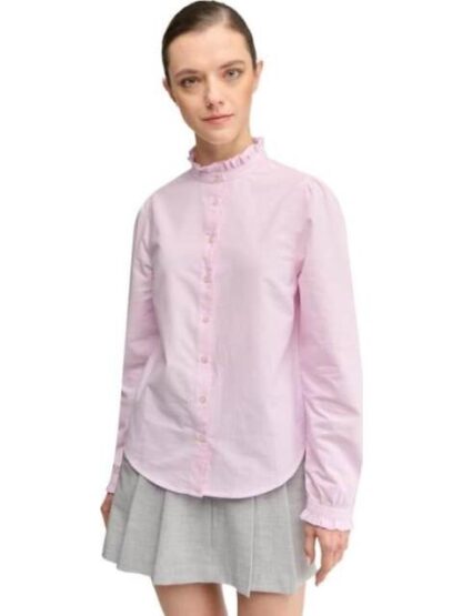 BLUSA POPELINA RAYAS ROSA HOLLY LAND - Image 3