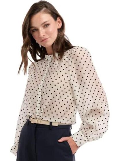 BLUSA PUNTOS BLANCO HOLLY LAND - Image 3