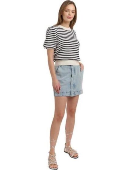BLUSA RAYAS AZUL MARINO HOLLY LAND - Image 2
