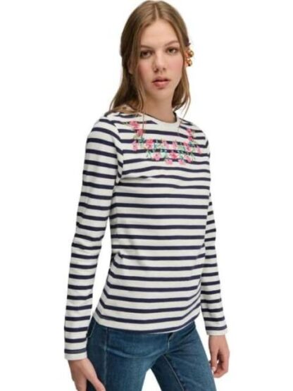 BLUSA RAYAS BLANCO HOLLY LAND - Image 5
