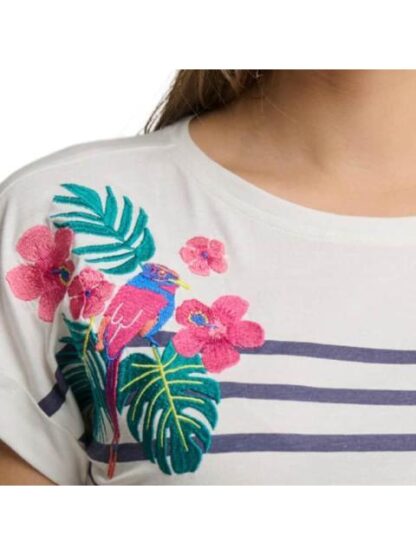 BLUSA RAYAS BLANCO HOLLY LAND - Image 6