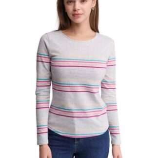 BLUSA RAYAS GRIS HOLLY LAND