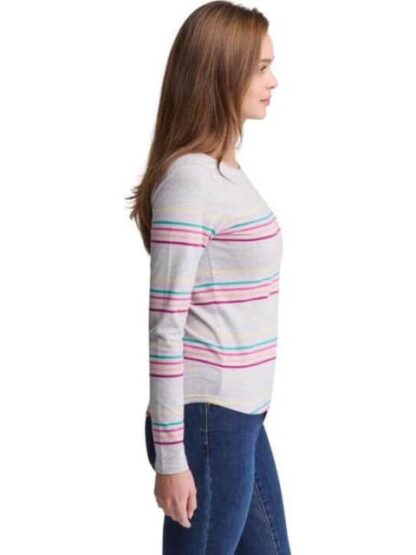 BLUSA RAYAS GRIS HOLLY LAND - Image 2