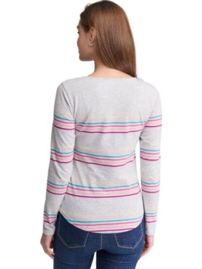 BLUSA RAYAS GRIS HOLLY LAND - Image 3