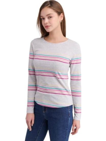 BLUSA RAYAS GRIS HOLLY LAND - Image 4