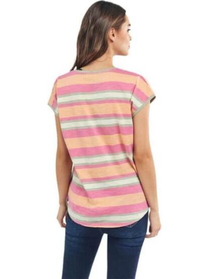 BLUSA RAYAS MANGA CORTA MULTICOLOR HOLLY LAND - Image 2