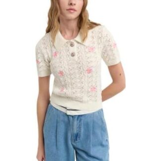 BLUSA RAYAS MARFIL HOLLY LAND