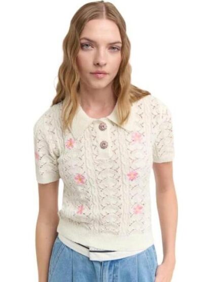 BLUSA RAYAS MARFIL HOLLY LAND - Image 2