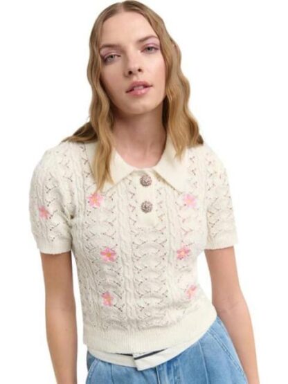 BLUSA RAYAS MARFIL HOLLY LAND - Image 3