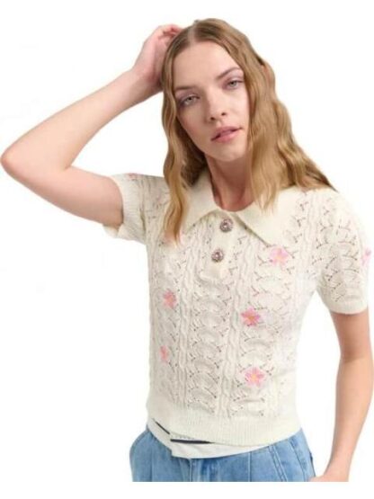 BLUSA RAYAS MARFIL HOLLY LAND - Image 4