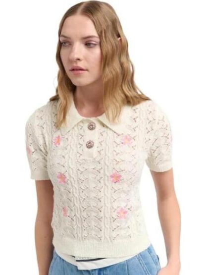 BLUSA RAYAS MARFIL HOLLY LAND - Image 5
