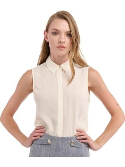 BLUSA SIN MANGAS MARFIL HOLLY LAND - Image 2