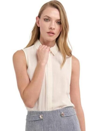 BLUSA SIN MANGAS MARFIL HOLLY LAND - Image 5