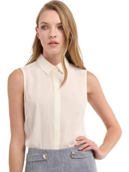 BLUSA SIN MANGAS MARFIL HOLLY LAND - Image 6