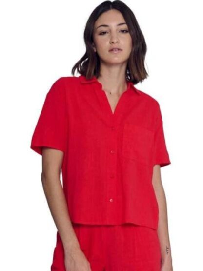 BLUSA VESTIR ROJO HOLLY LAND - Image 5