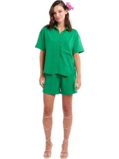 BLUSA VESTIR VERDE HOLLY LAND
