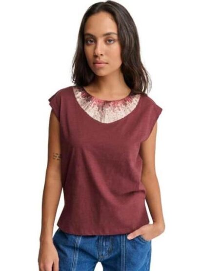 BLUSA VESTIR VINO HOLLY LAND - Image 2