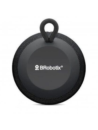 BOCINA BLUETOOTH BROBOTIX 263069 RADIO FM REDONDA NEGRO - Image 3