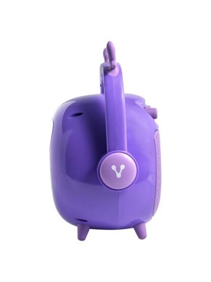 BOCINA VORAGO BSP205 BLUETOOTH - MSD - USB - 3.5MM MICROFONO CON MODOS DE VOZ COLOR PURPURA - Image 4
