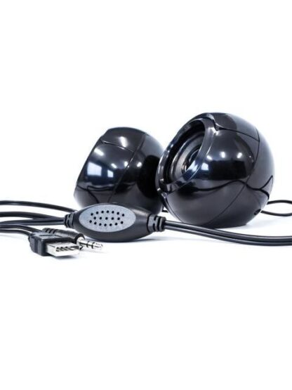 BOCINA VORAGO SPK105 6 W NEGRO ALAMBRICO USB-3 5MM - Image 2