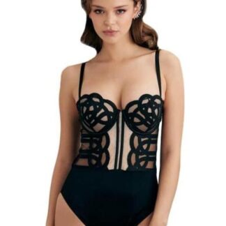 BODY BORDADO NEGRO LOVE TO LOUNGE