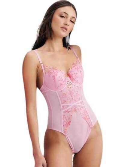 BODY BORDADO ROSA LOVE TO LOUNGE - Image 4