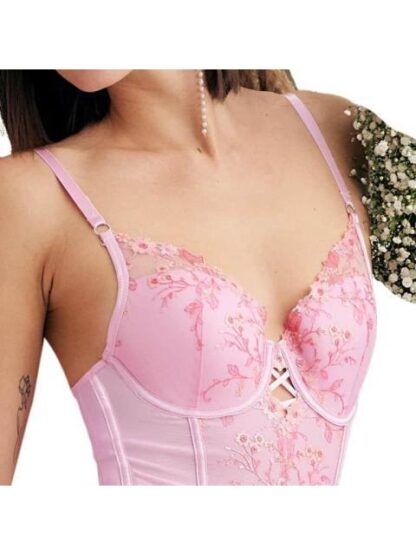 BODY BORDADO ROSA LOVE TO LOUNGE - Image 6