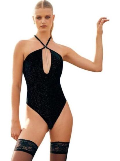 BODY TERCIOPELO NEGRO LOVE TO LOUNGE
