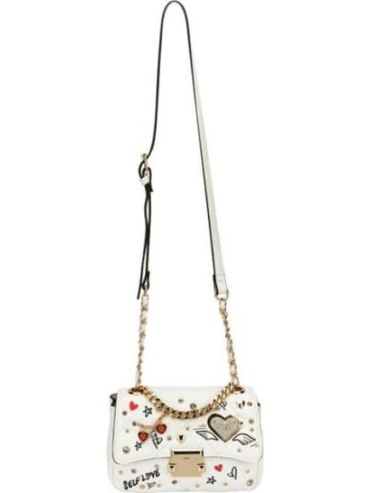 BOLSA CROSSBODY CAPITONADA BLANCO HOLLY LAND
