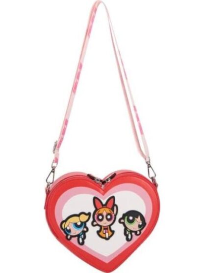 BOLSA CROSSBODY LAS CHICAS SUPERPODEROSAS ROJO LAS CHICAS SUPER PODEROSAS