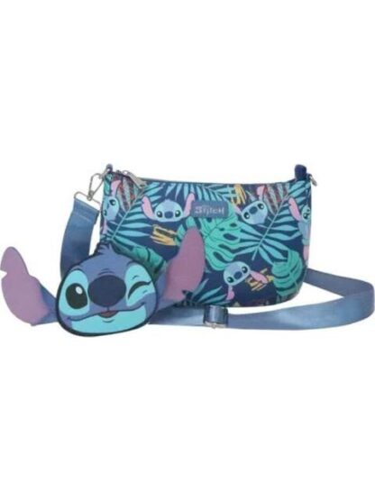 BOLSA CROSSBODY STITCH AZUL STITCH