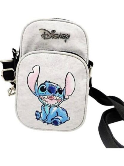 BOLSA PARA CELULAR STITCH GRIS STITCH