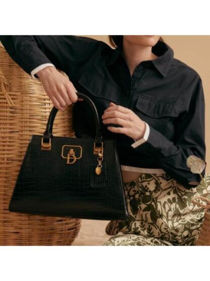 BOLSA SATCHEL NEGRO HOLLY LAND - Image 2