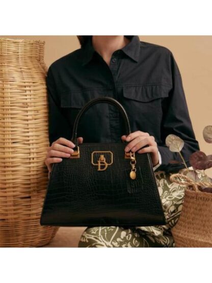 BOLSA SATCHEL NEGRO HOLLY LAND - Image 4