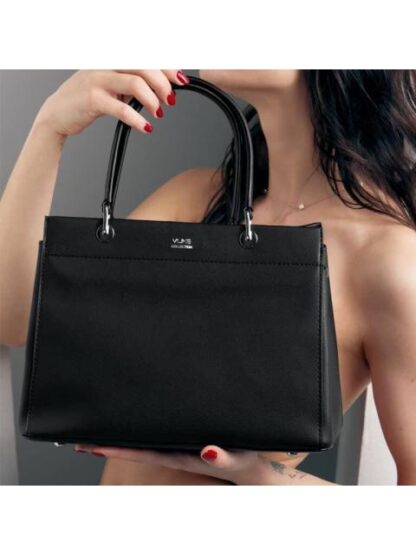 BOLSA SATCHEL NEGRO VI LINE