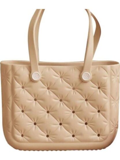 BOLSA TOTE DE PLAYA BEIGE HOLLY LAND - Image 3
